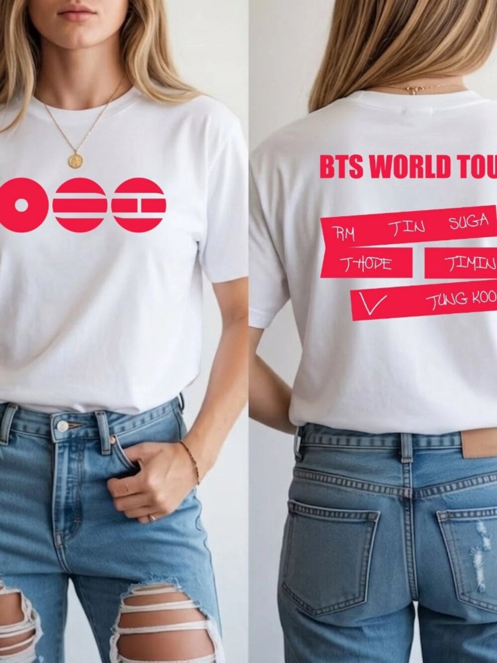 BTS 2026 Tour T-Shirt - Music Fan Concert Gift Unisex T Shirt